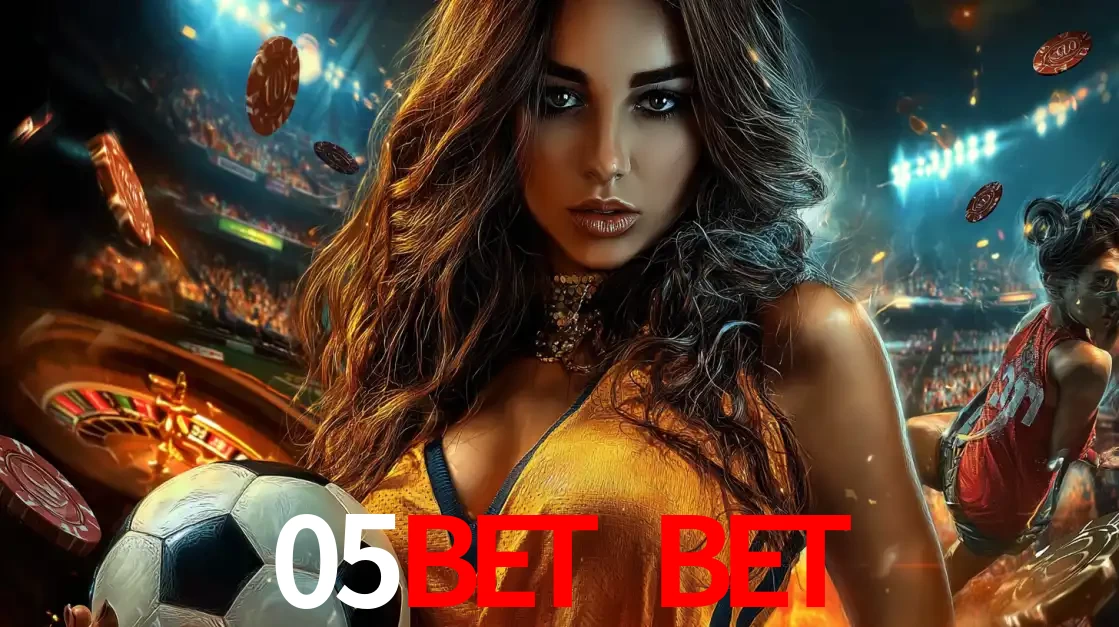Mulher segurando uma bola de futebol em uma montagem que mistura a paixão esportiva com a emoção da roleta de cassino, tudo disponível na plataforma 05bet bet.
